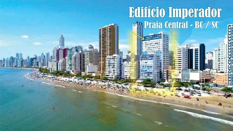 Frente Mar, 3 Suítes,Linda Vista,Calçadão Balneário Camboriu