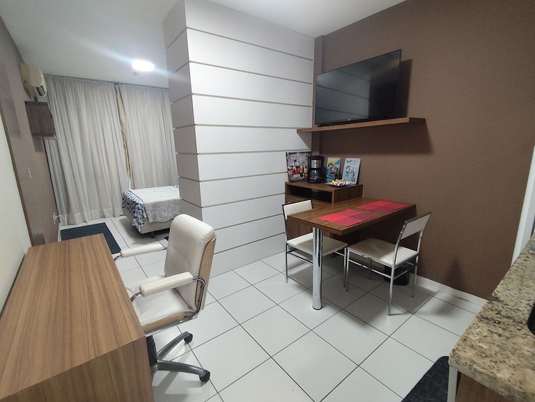 Loft Terraços da Rainha - vista mar - AP403