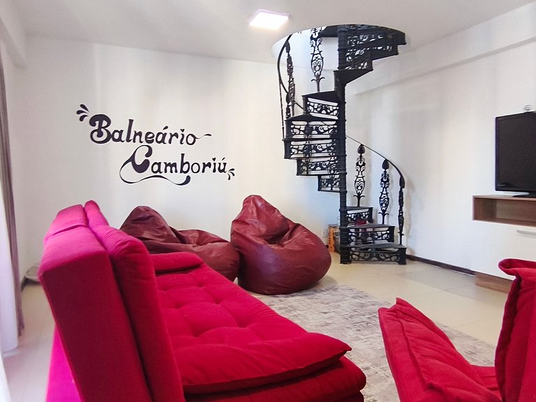 Cobertura duplex c/ terraço e churrasqueira em BC