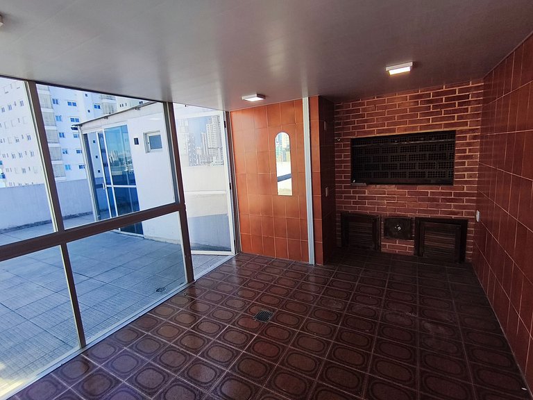 Cobertura duplex c/ terraço e churrasqueira em BC