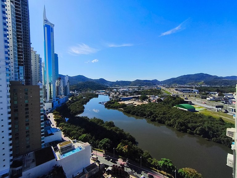 Cobertura duplex c/ terraço e churrasqueira em BC