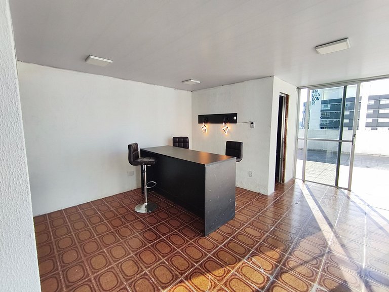 Cobertura duplex c/ terraço e churrasqueira em BC