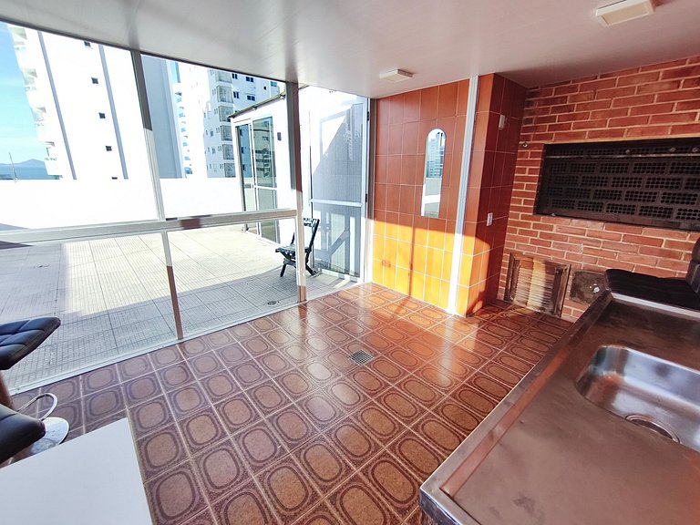 Cobertura duplex c/ terraço e churrasqueira em BC