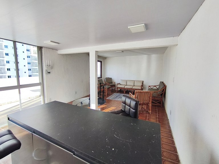 Cobertura duplex c/ terraço e churrasqueira em BC