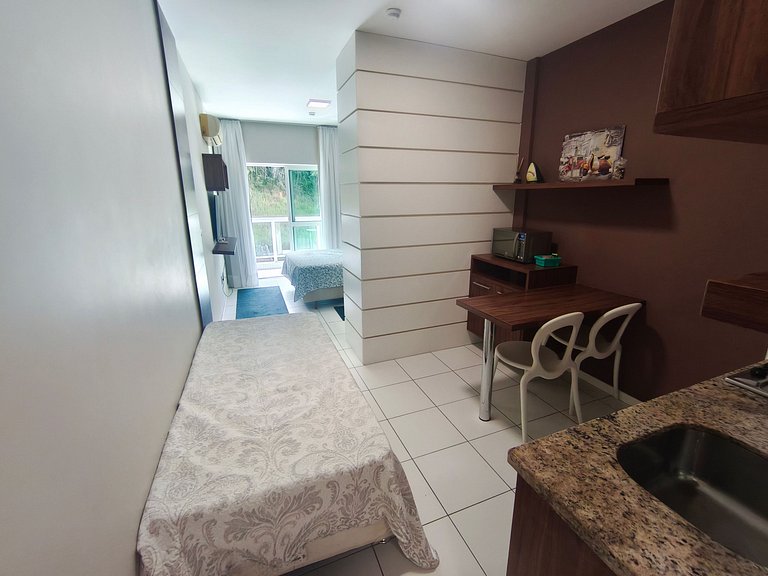 Loft Terraços da Rainha - vista mar - AP403