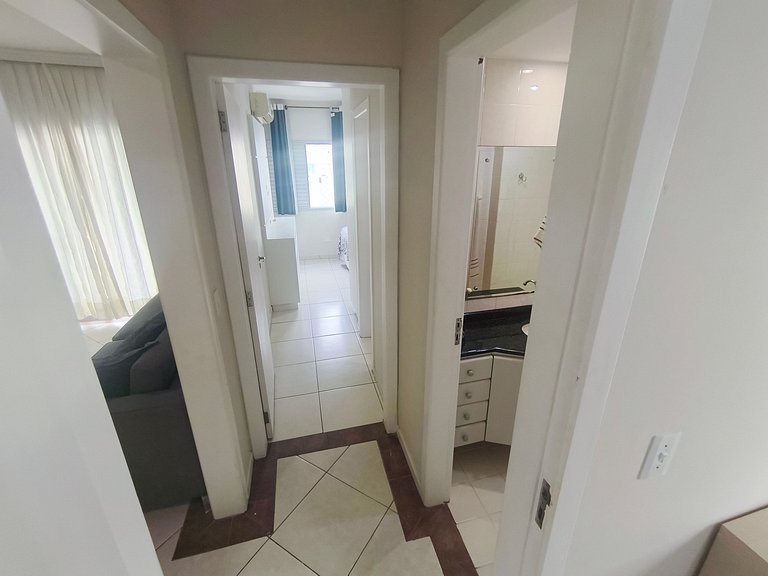 Conforto no Centro de BC | Sacada + 2 Quartos