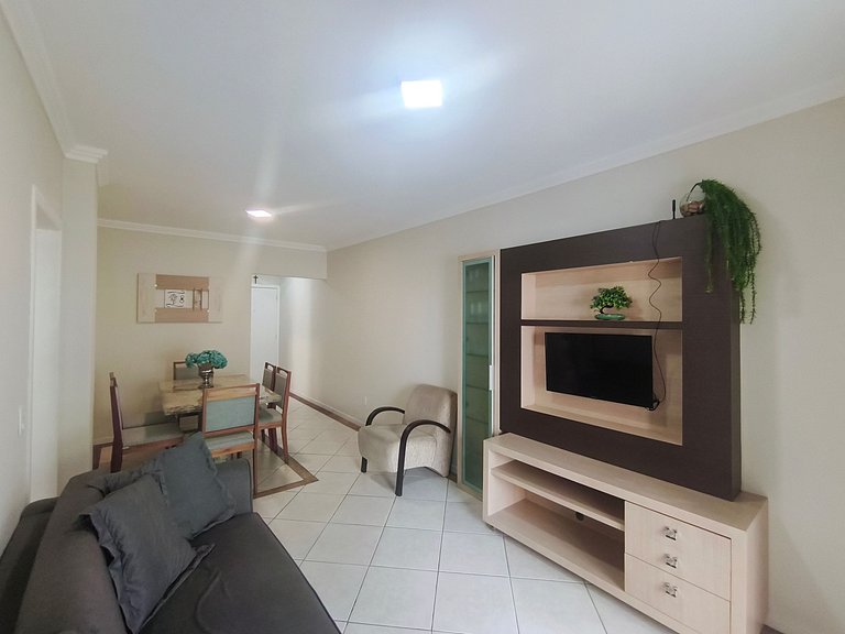 Conforto no Centro de BC | Sacada + 2 Quartos