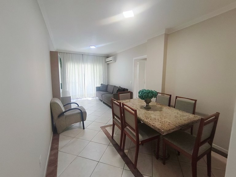 Conforto no Centro de BC | Sacada + 2 Quartos