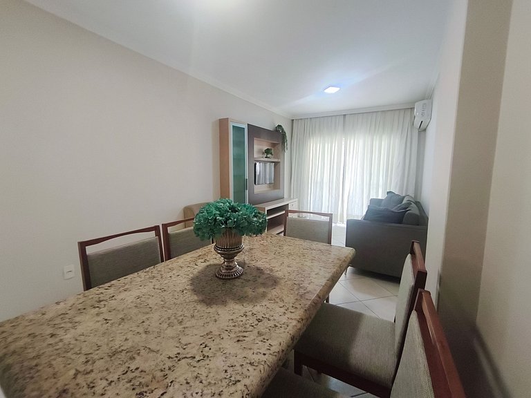 Conforto no Centro de BC | Sacada + 2 Quartos