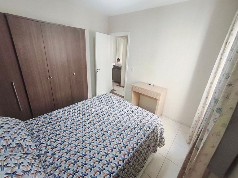 Conforto no Centro de BC | Sacada + 2 Quartos